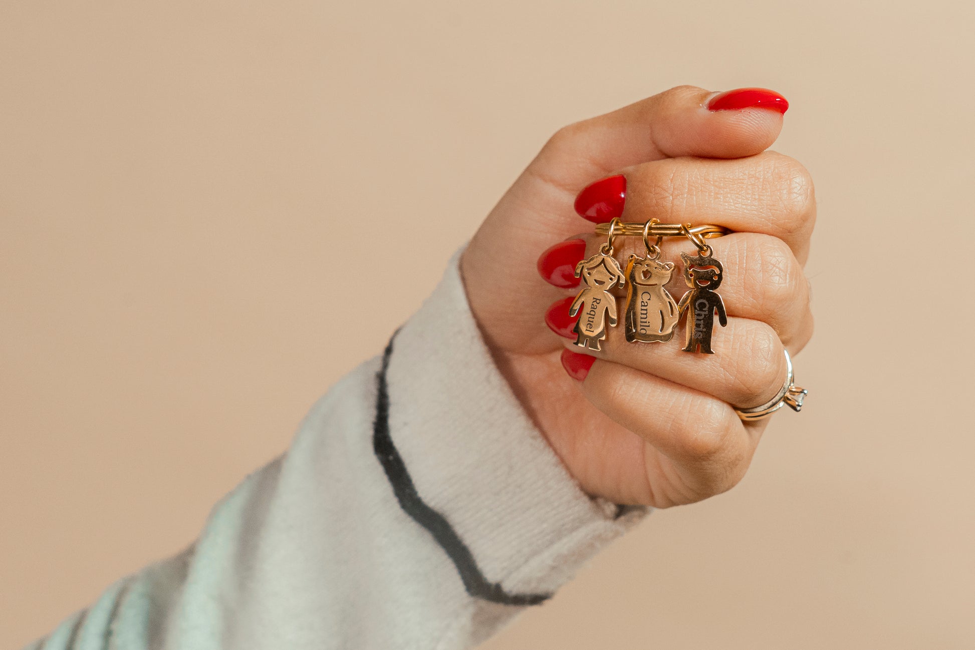 Llavero Personalizable – Familia, Amigos o Mascotas