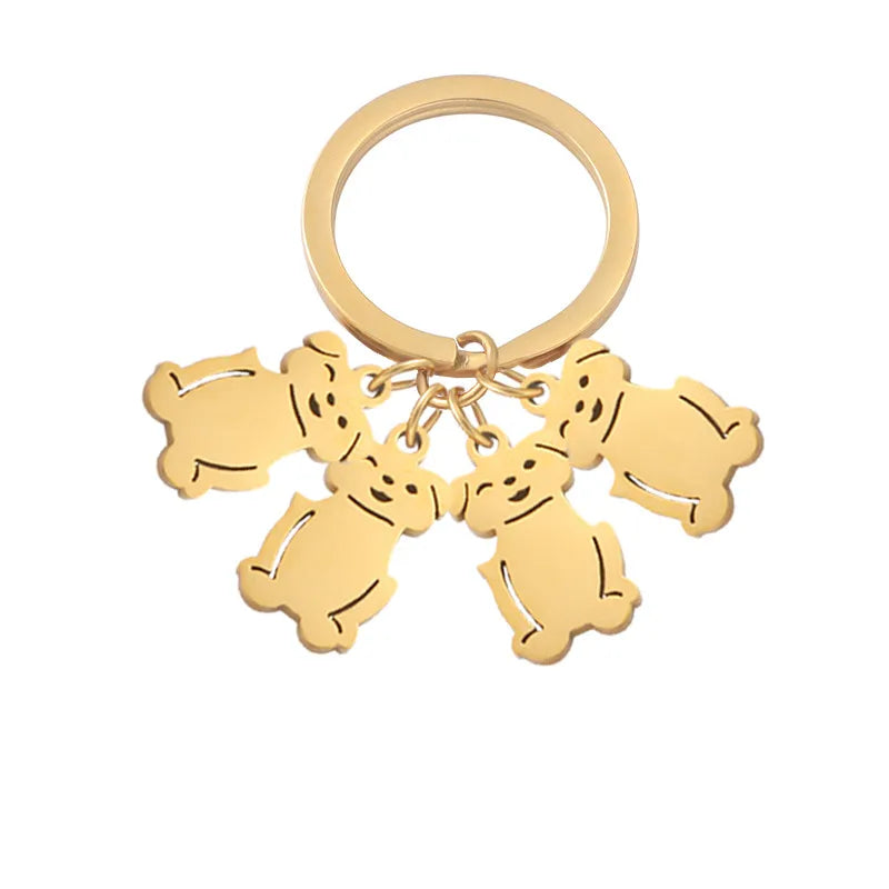 Llavero Personalizable – Familia, Amigos o Mascotas